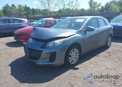 2012 Mazda Mazda3 I Grand Touring из США, поврежденный, VIN JM1BL1M87C1661500